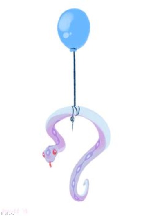 High Quality Balloon snake Blank Meme Template