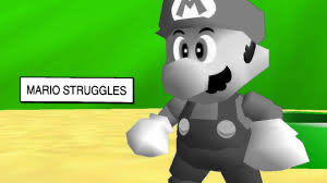 Mario struggles Blank Meme Template