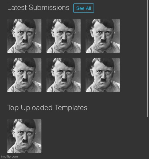 Hitler Blank Meme Template