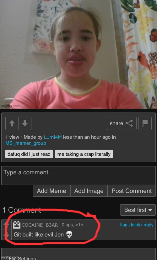 made w/ Imgflip meme maker