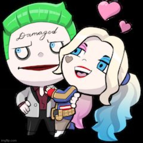 Joker and Harley | image tagged in joker and harley | made w/ Imgflip meme maker