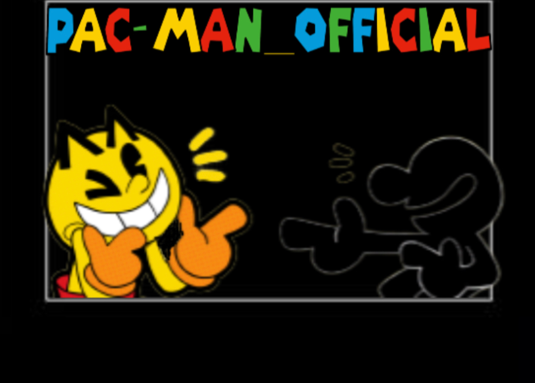 Pac-Man_Official announcement template Blank Meme Template