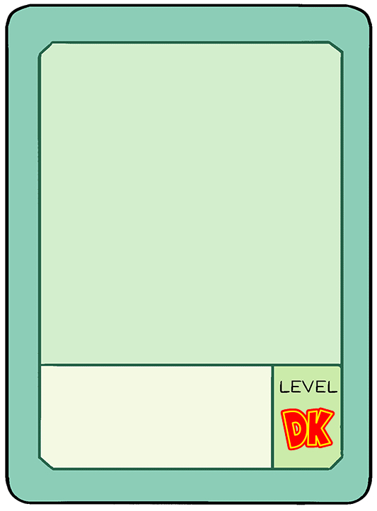 High Quality Oc pow cards level Donkey Kong Blank Meme Template