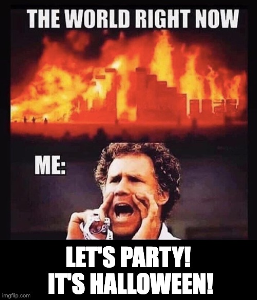 Halloween | LET'S PARTY!  IT'S HALLOWEEN! | image tagged in happy halloween | made w/ Imgflip meme maker