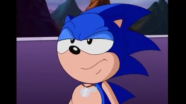 High Quality sonic exasperated Blank Meme Template