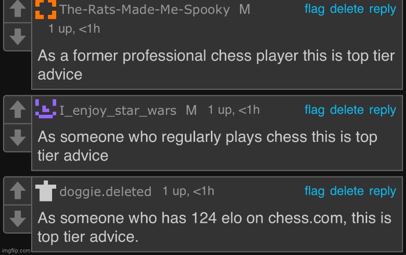 “Top tier advice” :skull: | made w/ Imgflip meme maker