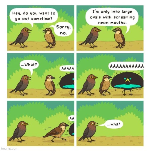 Screaming mouths | image tagged in screaming,mouths,scream,birds,comics,comics/cartoons | made w/ Imgflip meme maker