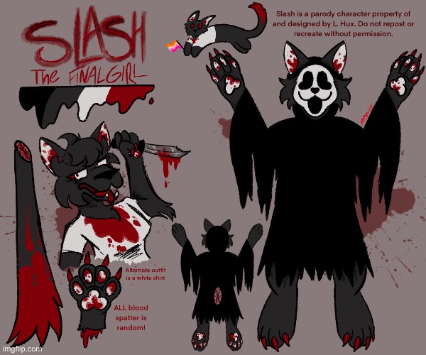Happy Halloween!! Here’s my newest ‘sona, very much a self-insert. Her name will probably be changed again. | image tagged in art by me,does anyone want to do an art trade,i love horror movies,its unhealthy at this point | made w/ Imgflip meme maker