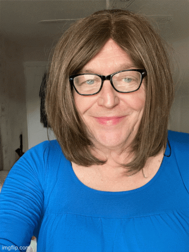 Transvestite Stephen Gill | image tagged in gifs,transvestite,stephen gill,liz goodfield,tavistock,sissy | made w/ Imgflip images-to-gif maker