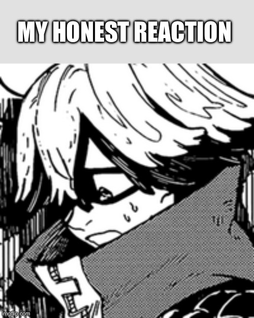 My Honest Reaction ( Fu ) | MY HONEST REACTION | image tagged in gachiakuta,manga,my honest reaction,anime meme,anime memes | made w/ Imgflip meme maker