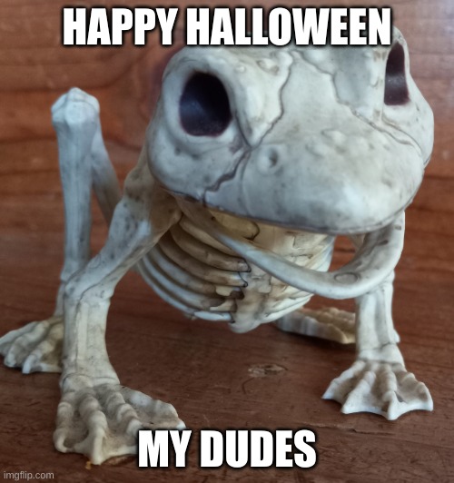Spooky Wednesday | HAPPY HALLOWEEN; MY DUDES | image tagged in spooky wednesday | made w/ Imgflip meme maker