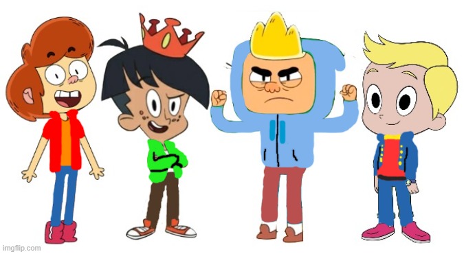 Cosplaying "F.R.I.E.N.D.S." | image tagged in ollie and melvin and bernie and richie rich,ollie's pack,harvey street kids,harvey girls forever,american dad,rick and morty | made w/ Imgflip meme maker