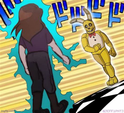 random fnaf #2 | image tagged in fnaf jojo walk | made w/ Imgflip meme maker