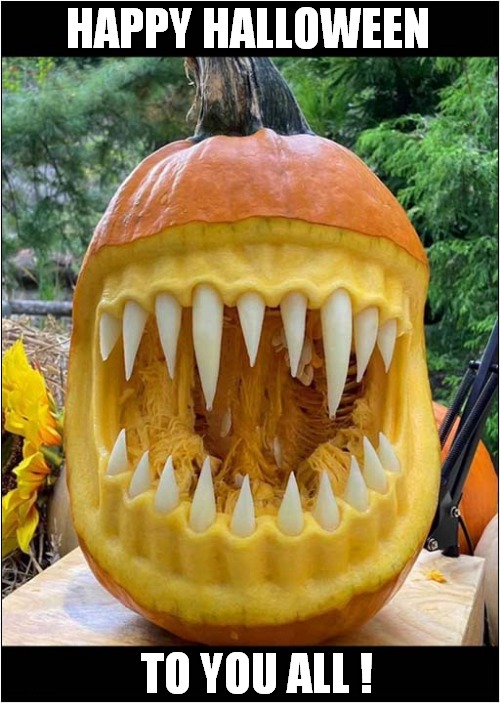 One Scary Pumpkin ! - Imgflip