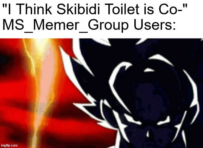 Skibidi toilet Blank Meme Template