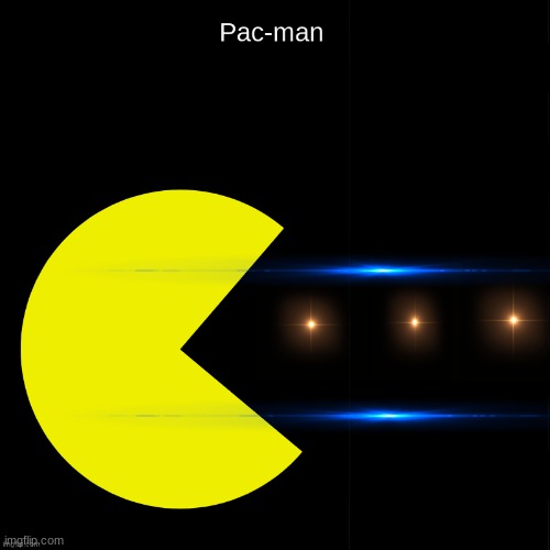 pac-man | image tagged in pacman | made w/ Imgflip meme maker