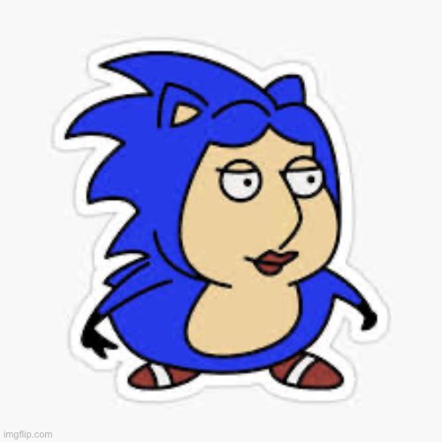 Lois sonic | image tagged in lois sonic | made w/ Imgflip meme maker