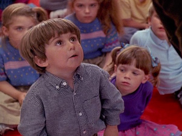 Kindergarten Cop kid Blank Meme Template