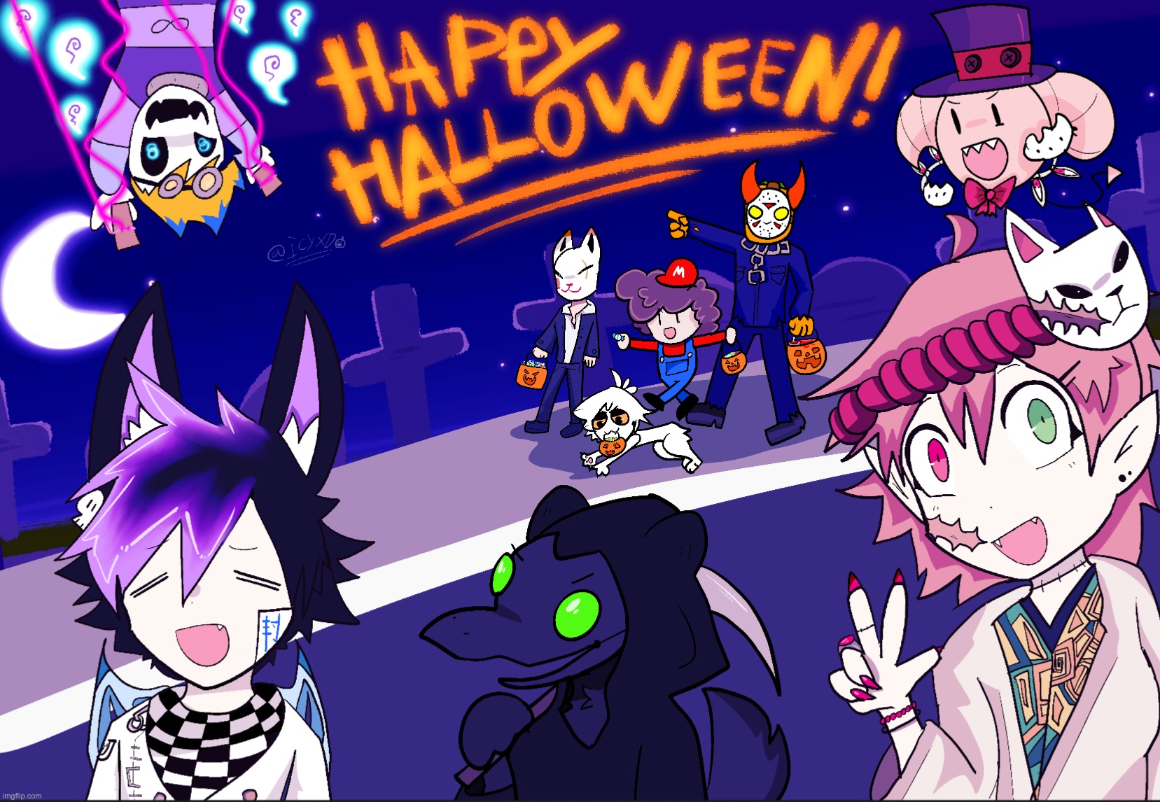 HAPPY HALLOWEEN!!! | image tagged in happy halloween,drawings stream,imgflip users | made w/ Imgflip meme maker