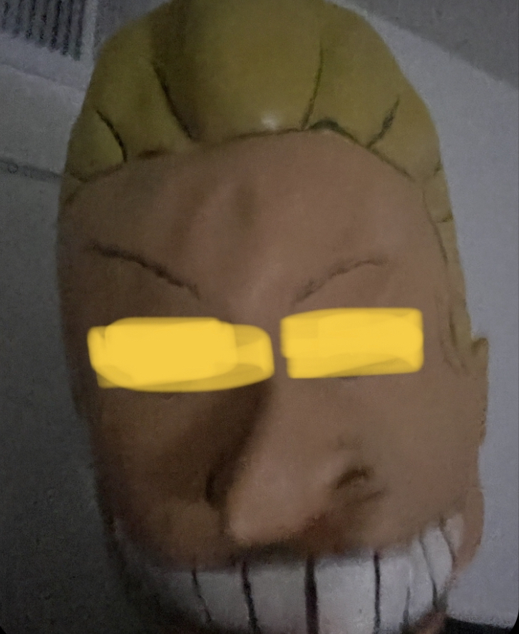 Beavis Mask Blank Meme Template