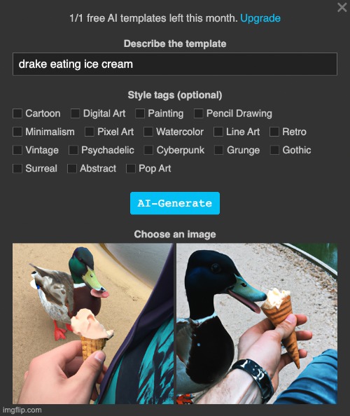 Drake's Choice Blank Template - Imgflip