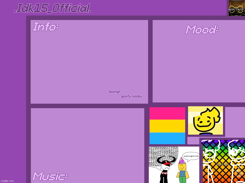 .Idk15_Official.'s Announcement template [Thx Aelish_TheUndead!] Blank Meme Template