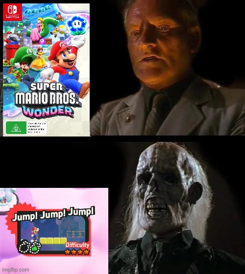 Mario Jones | image tagged in memes,i'll just wait here | made w/ Imgflip meme maker