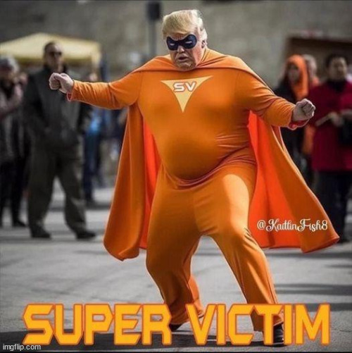 Super victim Blank Meme Template