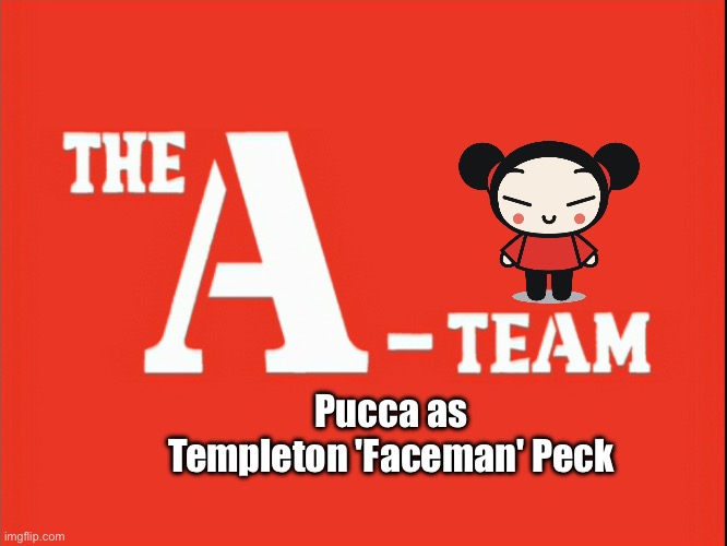 Pucca as Templeton 'Faceman' Peck | Pucca as Templeton 'Faceman' Peck | image tagged in the loud house,loud house,nickelodeon,animated,cartoon,tv series | made w/ Imgflip meme maker