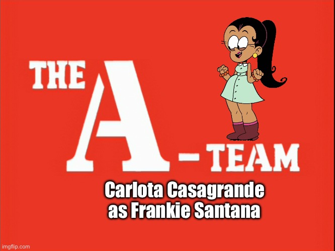Carlota Casagrande as Frankie Santana | Carlota Casagrande as Frankie Santana | image tagged in the loud house,loud house,nickelodeon,animated,cartoon,tv series | made w/ Imgflip meme maker