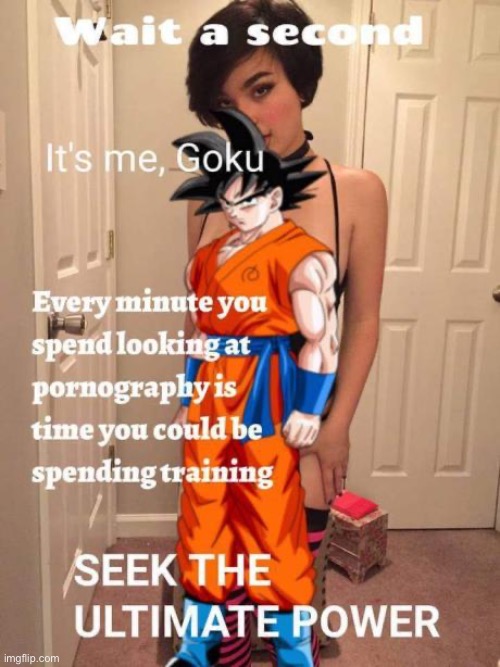 everyone thank goku for saving you on nnn | made w/ Imgflip meme maker