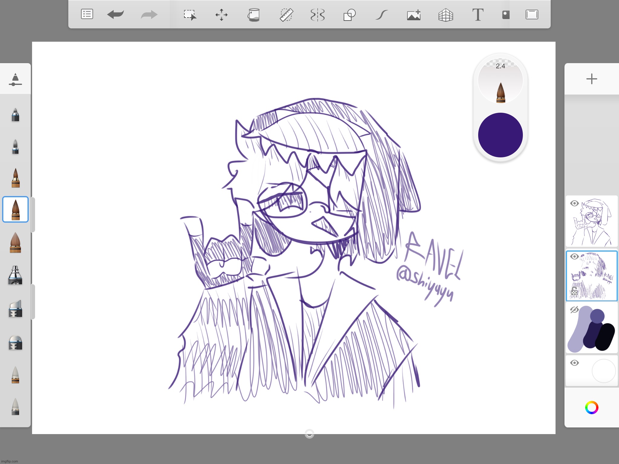 I keep doodling instead of drawing art I owe | made w/ Imgflip meme maker