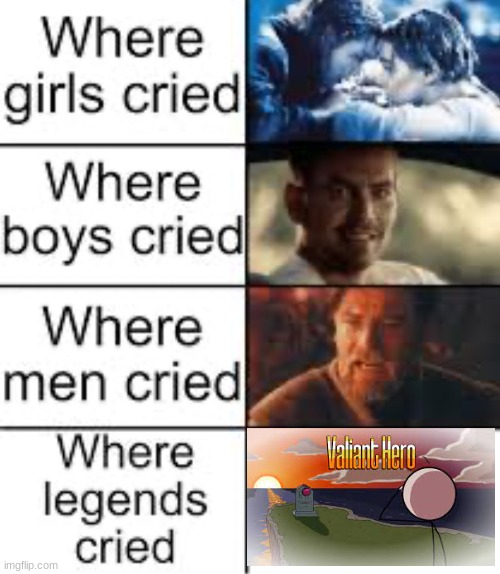 Need I say more? | image tagged in where legends cried | made w/ Imgflip meme maker