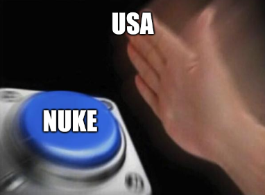 High Quality NUKE Blank Meme Template