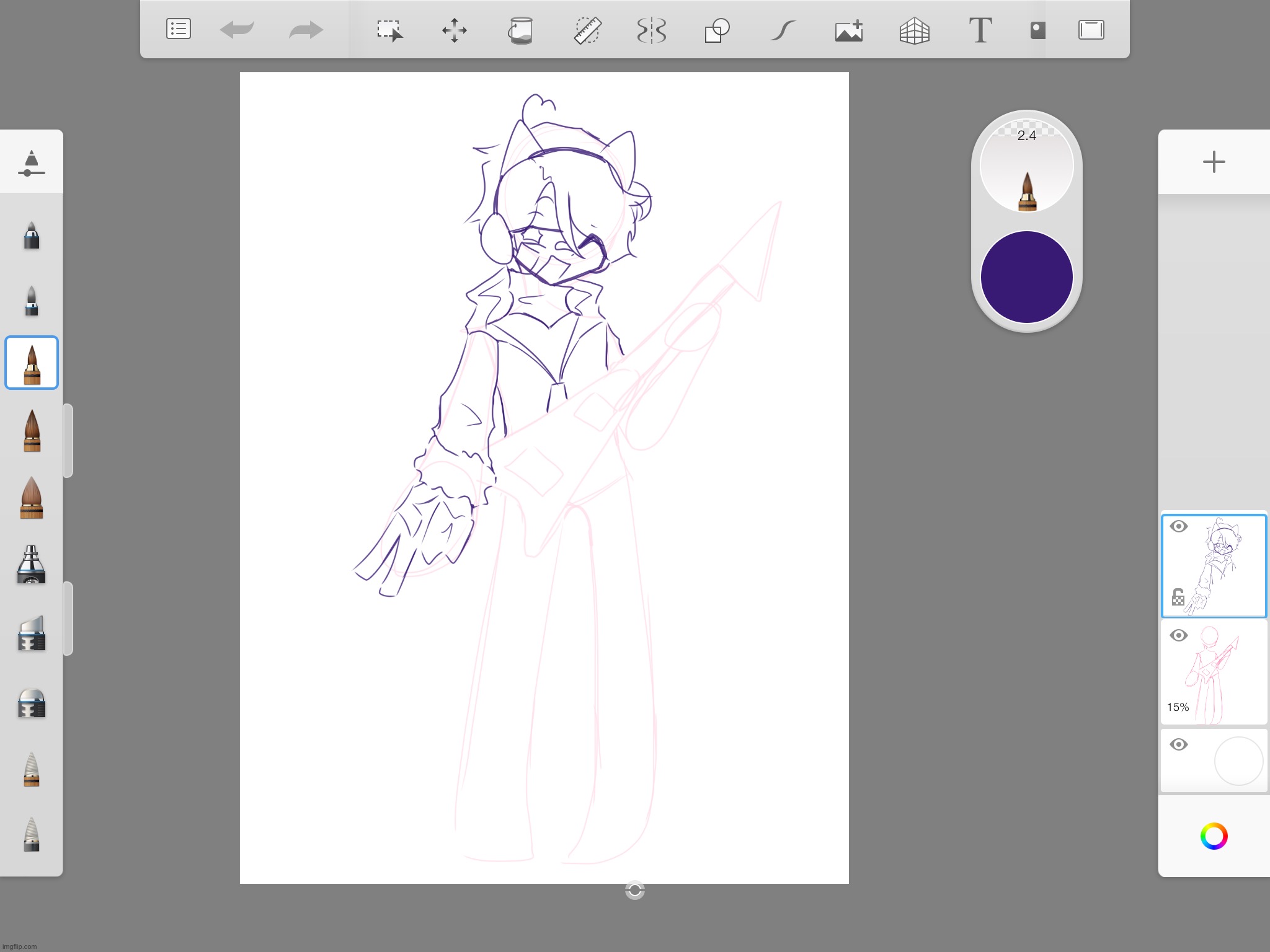 ?? What was i sketching | image tagged in kinda looks like dogshit ngl | made w/ Imgflip meme maker