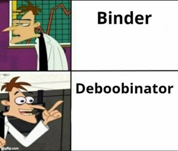 Deboobinator | made w/ Imgflip meme maker