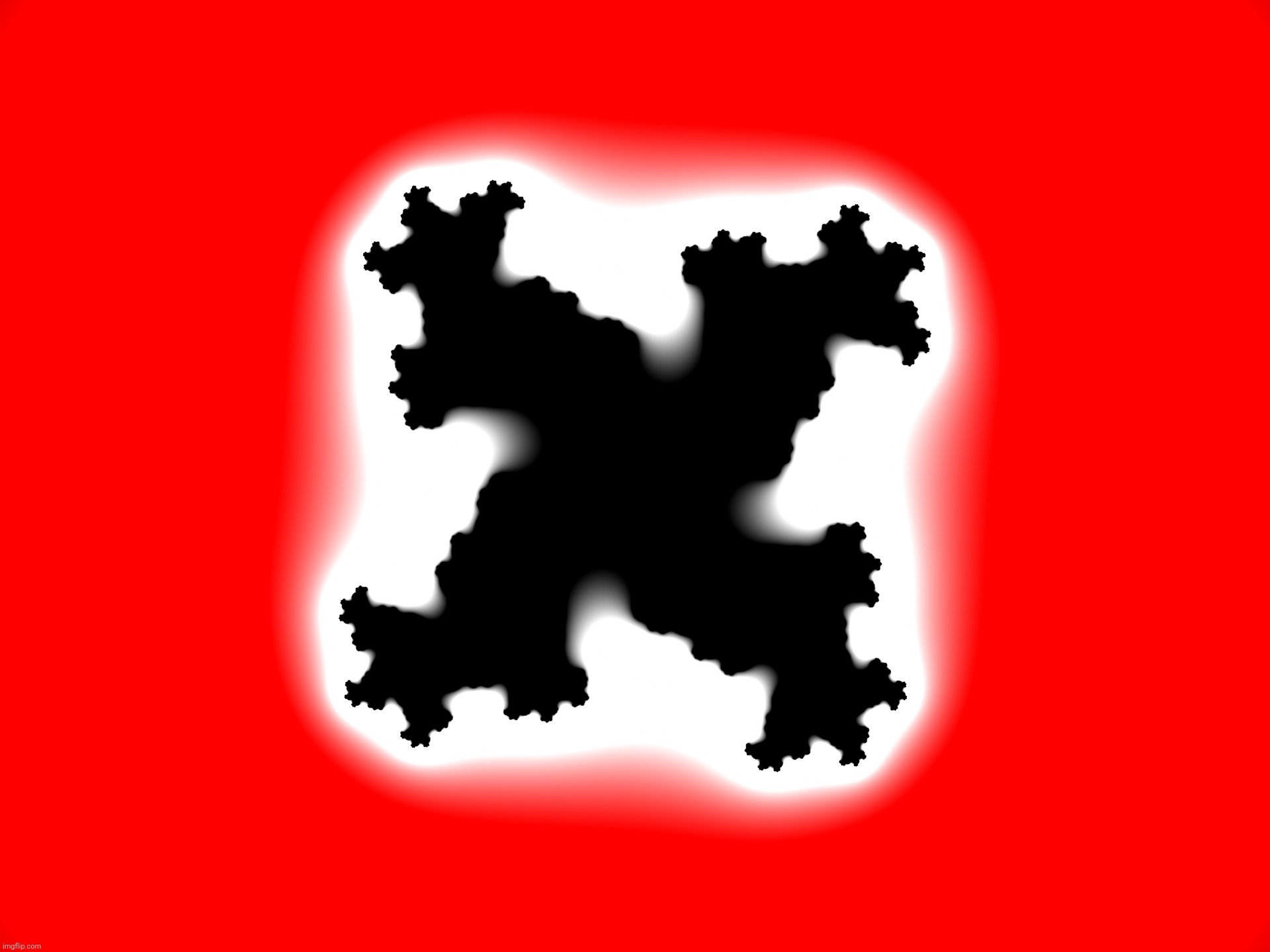 Since the Power 4 Mandelbrot Julias have the same amount of legs as that symbol... | made w/ Imgflip meme maker