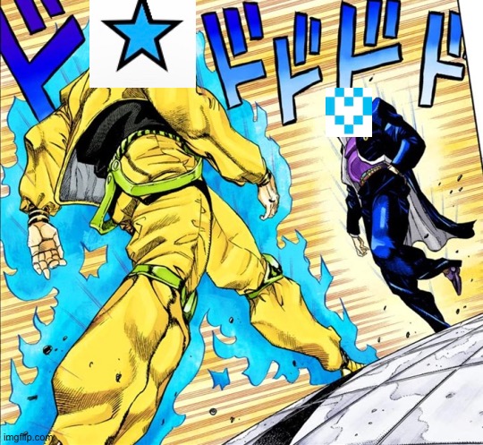 Jojo's Walk | image tagged in jojo's walk | made w/ Imgflip meme maker