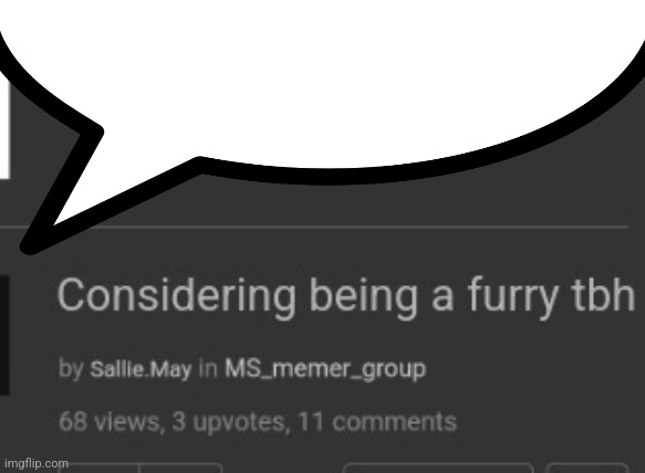 Silly Sallie speech bubble | made w/ Imgflip meme maker