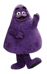 grimace Blank Meme Template