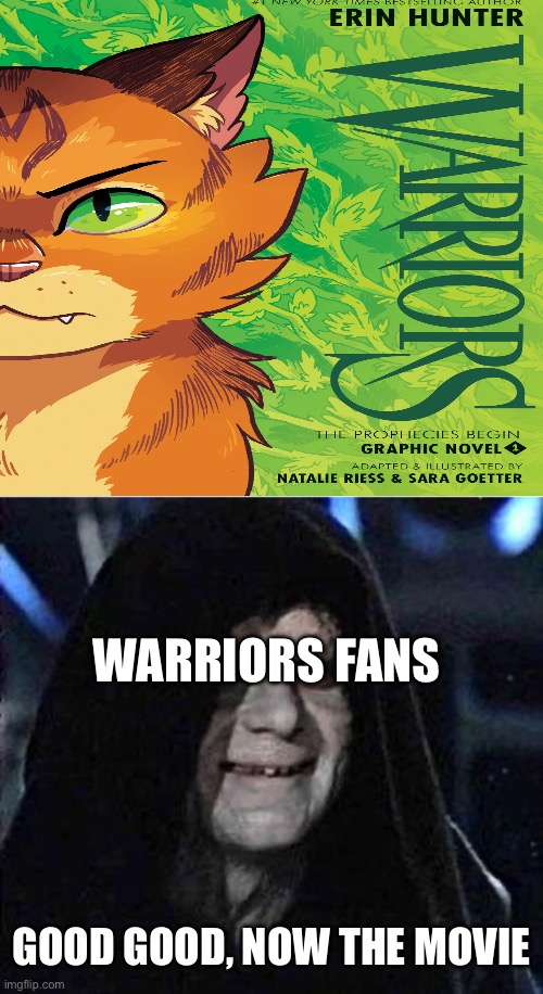 For entertainment- Warrior Cat Movie  Warrior cat memes, Warrior cats  books, Warrior cats art