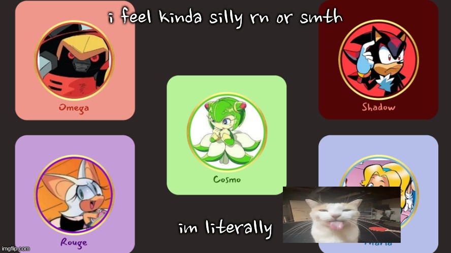 BLEHH :PP | i feel kinda silly rn or smth; im literally | image tagged in drm/maria's shitty announcement temp | made w/ Imgflip meme maker