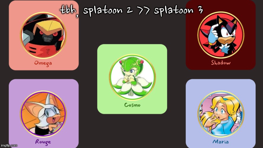 drm/maria's shitty announcement temp | tbh, splatoon 2 >> splatoon 3 | image tagged in drm/maria's shitty announcement temp | made w/ Imgflip meme maker