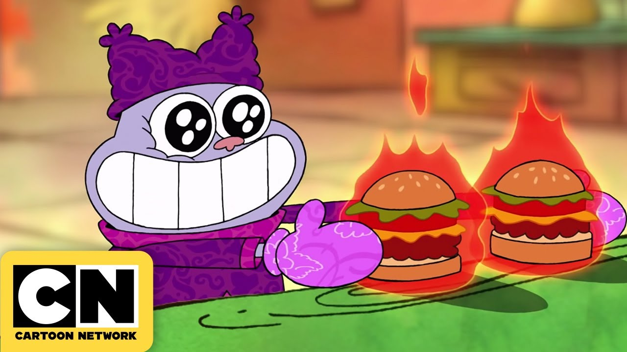 High Quality Hamburger Explosion | Chowder | Cartoon Network Blank Meme Template