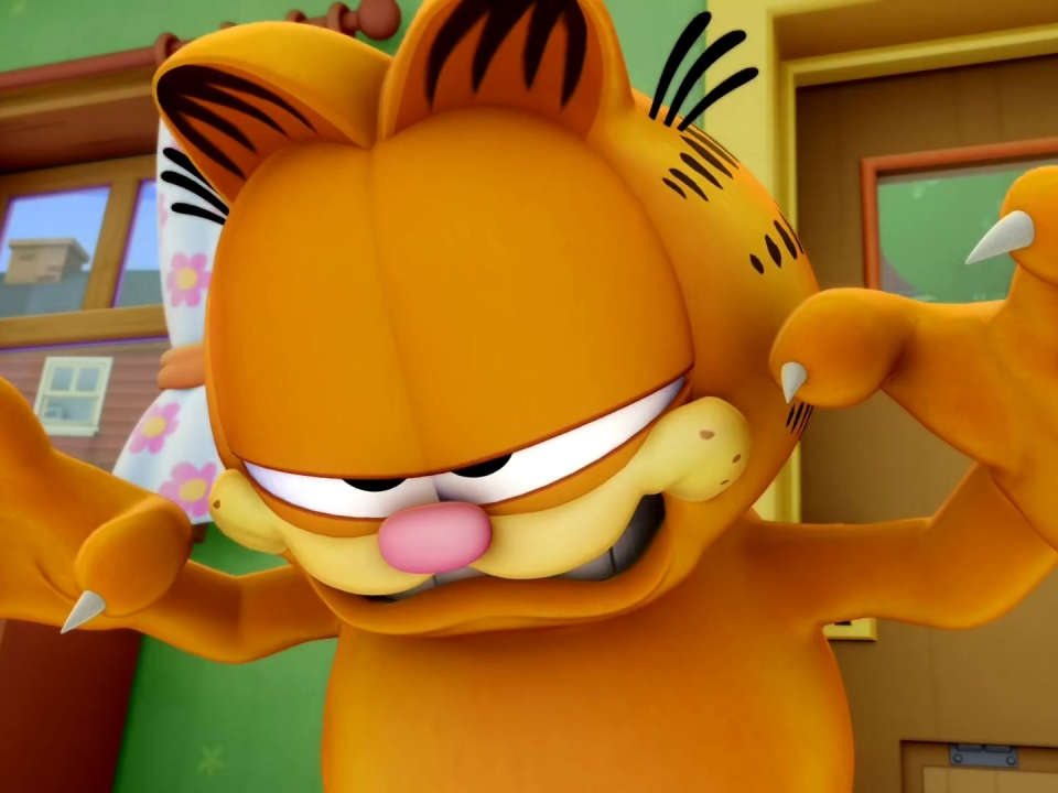 The Garfield Show Blank Meme Template