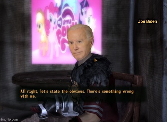 Fallout joe biden | Joe Biden | image tagged in fallout,joe biden,dementia,pedophile,commie | made w/ Imgflip meme maker