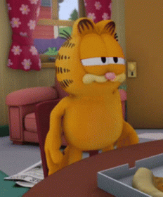 High Quality The Garfield Show Blank Meme Template