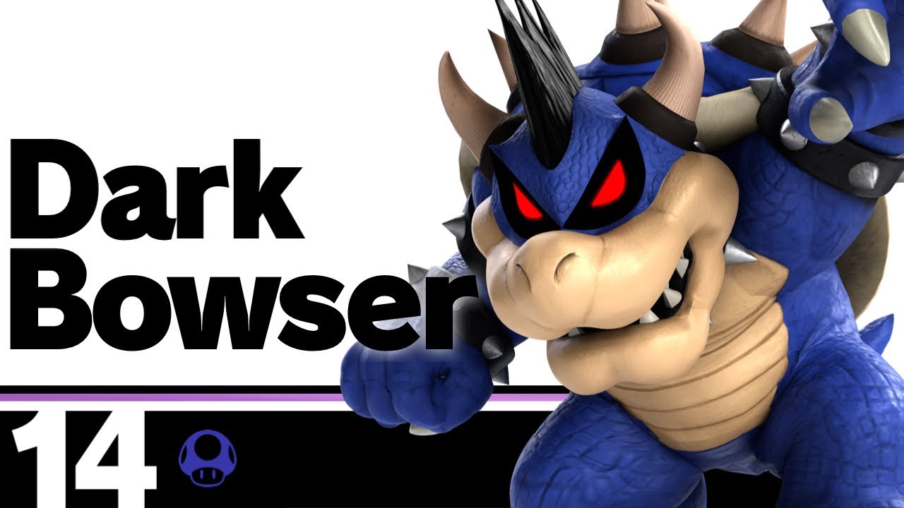 High Quality dark bowser Blank Meme Template