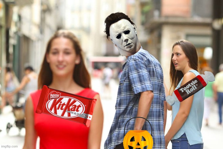Halloween | image tagged in memes,distracted boyfriend,halloween | made w/ Imgflip meme maker