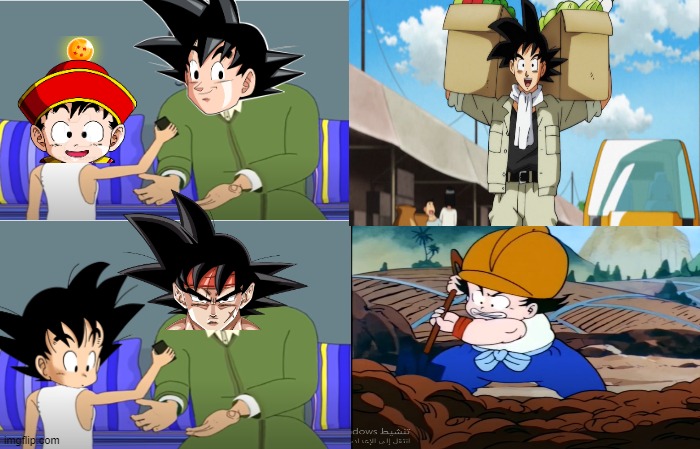 papa i want this | image tagged in dragon ball | made w/ Imgflip meme maker